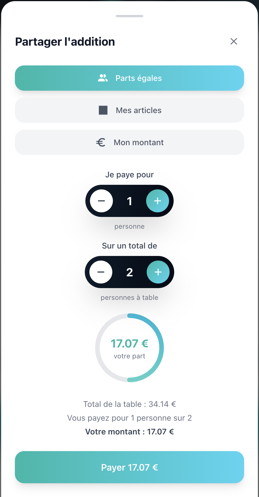 ScanPay Payment Interface